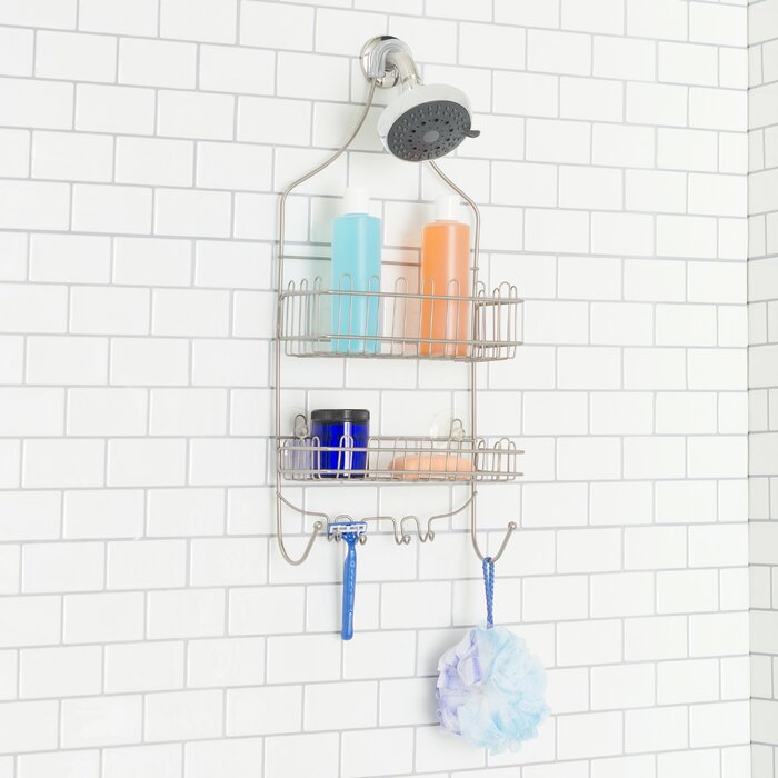 Callula Adhesive Mount Stainless Steel Shower Caddy